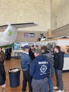 Students at BAVTS Visit to Scott Richards Aviation with VelocityR Aviation - 3